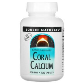 Source Naturals Coral Calcium 300 mg 120 viên 021078015635