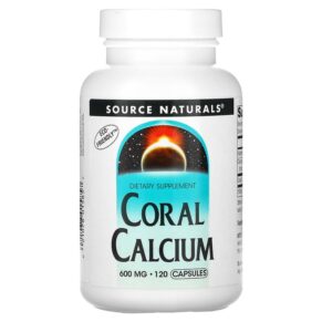 Source Naturals Coral Calcium 600 mg 120 viên 021078015857