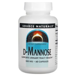 Source Naturals D-Mannose 500 mg 60 viên 021078021988