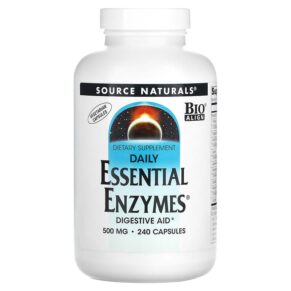 Source Naturals Daily Essential Enzymes 500 mg 240 viên 021078013037