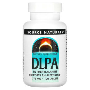 Source Naturals DLPA 375 mg 120 viên 021078001638