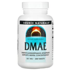 Source Naturals DMAE 351 mg 200 viên 021078009689