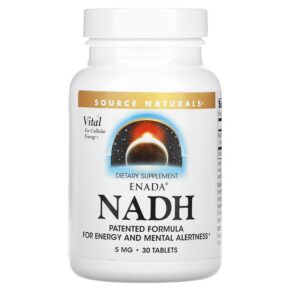 Source Naturals ENADA NADH 5 mg 30 viên 021078012498