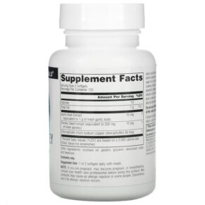 Source Naturals Garlic & Parsley 250 Softgels 3 Source Naturals Garlic & Parsley 250 Softgels 021078002161
