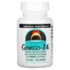 Source Naturals Ginkgo-24 120 mg 120 viên 021078002239