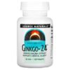 Source Naturals Ginkgo-24 40 mg 120 viên 021078000761