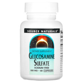 Source Naturals Glucosamine Sulfate Sodium Free 500 mg 60 viên 021078015901