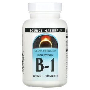 Source Naturals High Potency B-1 500 mg 100 viên 021078008880