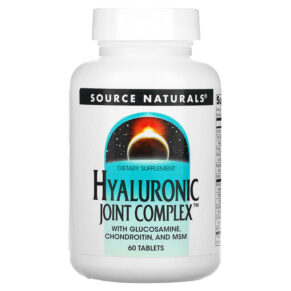 Source Naturals Hyaluronic Joint Complex + Glucosamine Chondroitin & MSM 60 viên 021078018933