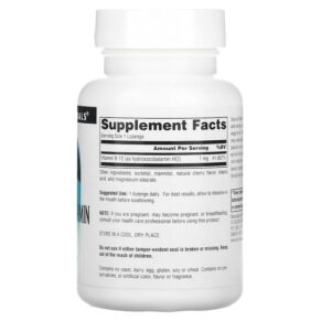 Source Naturals HydroxoCobalamin Vitamin B-12 Cherry 1 mg 240 Lozenge 021078026563