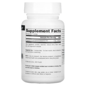 Source Naturals HydroxoCobalamin Vitamin B12 Cherry 1 mg 120 Lozenges 3 Source Naturals HydroxoCobalamin Vitamin B12 Cherry 1 mg 120 Lozenges 021078026556