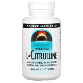 Source Naturals L-Citrulline Free-Form 1.000 mg 120 viên 021078020240