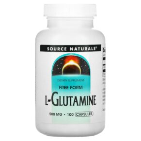 Source Naturals L-Glutamine 500 mg 100 viên 021078016441
