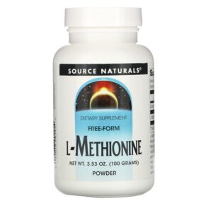 Source Naturals L-Methionine 3.53 oz (100 g) 021078001454