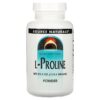 Source Naturals L-Proline Powder 4 oz (113.4 g) 021078015512