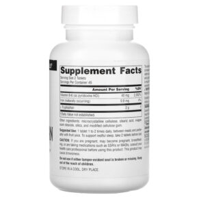 Source Naturals L-Tryptophan 1.000 mg 90 Tablets 021078026105