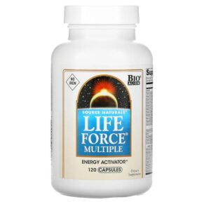 Source Naturals Life Force Multiple No Iron 120 viên 021078014911