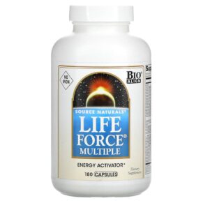 Source Naturals Life Force Multiple No Iron 180 viên 021078014928
