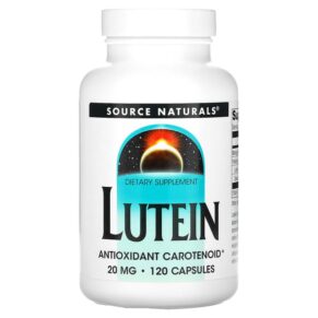 Source Naturals Lutein 20 mg 120 viên 021078026013