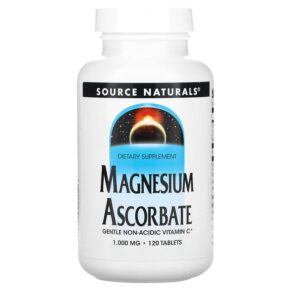 Source Naturals Magnesium Ascorbate 1.000 mg 120 viên 021078023999