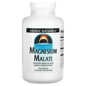 Source Naturals Magnesium Malate 3.750 mg 360 viên 021078005353