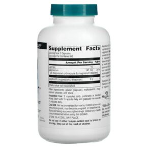 Source Naturals Magtein Magnesium L-Threonate 667 mg 180 Capsules 021078024866