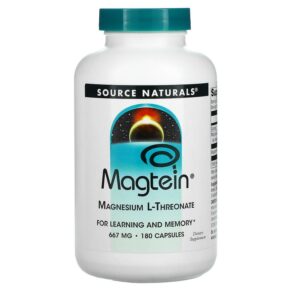 Source Naturals Magtein Magnesium L-Threonate 667 mg 180 viên 021078024866