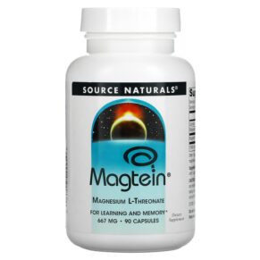 Source Naturals Magtein Magnesium L-Threonate 667 mg 90 viên 021078024859