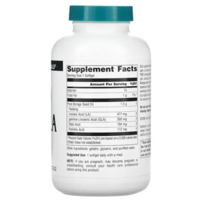 Source Naturals Mega-GLA 300 120 Softgels 021078000839