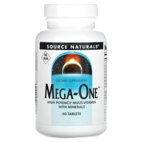Source Naturals Mega-One No Iron 60 viên 021078014416