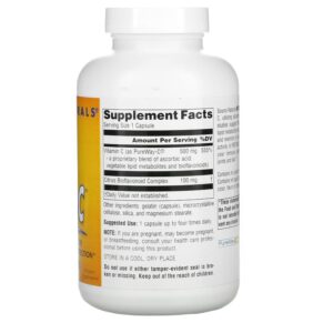 Source Naturals Metabolic C 500 mg 180 Capsules 021078022039
