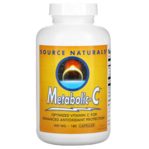 Source Naturals Metabolic C 500 mg 180 viên 021078022039