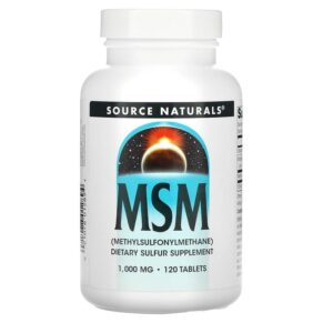Source Naturals MSM 1.000 mg 120 viên 021078012894