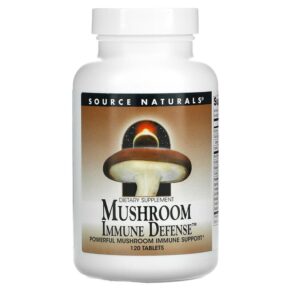 Source Naturals Mushroom Immune Defense 120 viên 021078016106