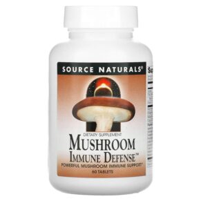 Source Naturals Mushroom Immune Defense 60 viên 021078016090
