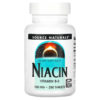 Source Naturals Niacin 100 mg 250 Tablets 4 Source Naturals Niacin 100 mg 250 viên 021078005025