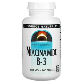 Source Naturals Niacinamide B-3 1.500 mg 100 viên 021078005063