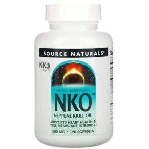 Source Naturals NKO Neptune Krill Oil 500 mg 120 viên 021078024262