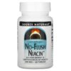 Source Naturals No-Flush Niacin 500 mg 60 viên 021078009214