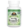 Source Naturals Non-GMO Vitamin D-3 50 mcg (2.000 IU) 120 viên 021078028956