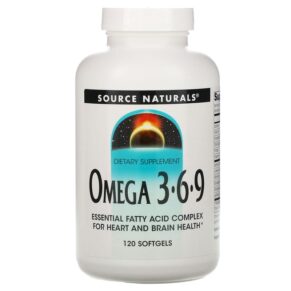 Source Naturals Omega 3-6-9 120 viên 021078023180