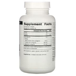 Source Naturals Perilla Oil 1000 mg 90 Softgels 021078018643
