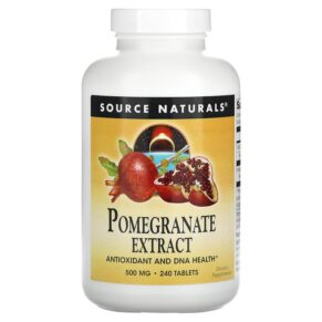 Source Naturals Pomegranate Extract 500 mg 240 viên 021078020868
