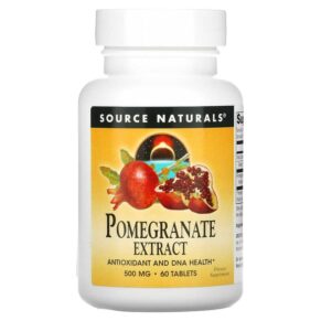 Source Naturals Pomegranate Extract 500 mg 60 viên 021078016274