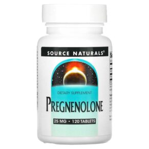 Source Naturals Pregnenolone 25 mg 120 viên 021078006787