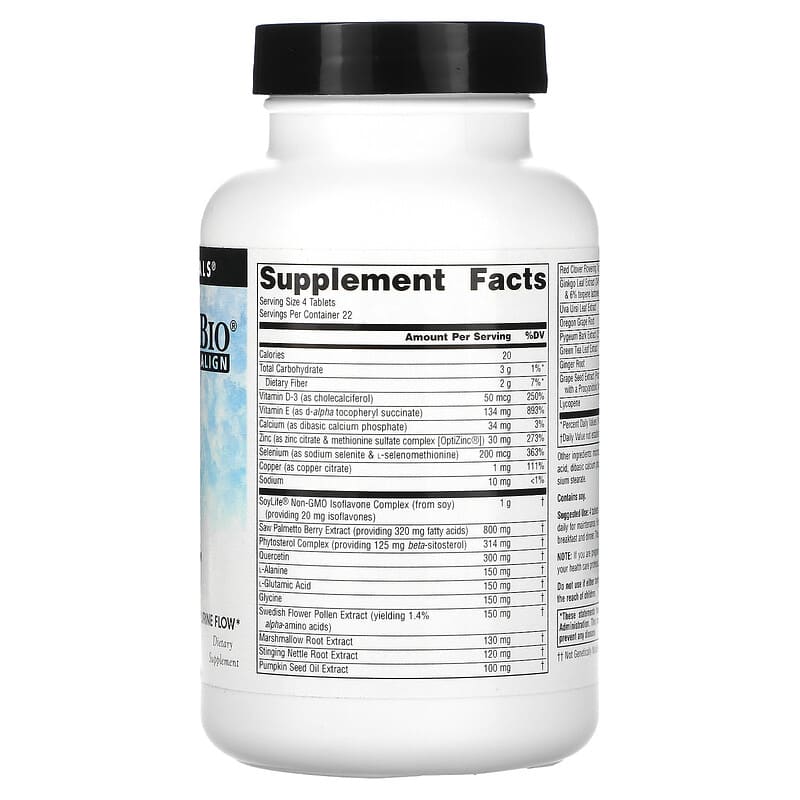 Source Naturals Prosta-Response 90 Tablets 8 Thành phần vi chất Source Naturals Prosta-Response 90 viên 021078012955