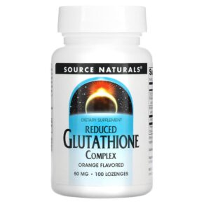 Source Naturals Reduced Glutathione Complex Orange 50 mg 100 viên 021078013051
