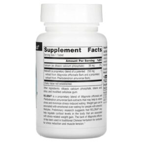 Source Naturals Relora 250 mg 90 Tablets 021078015697
