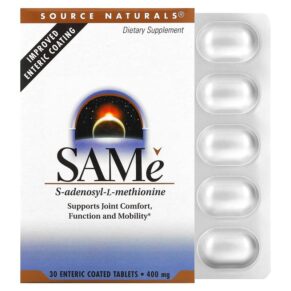 Source Naturals SAMe 400 mg 30 viên 021078014003