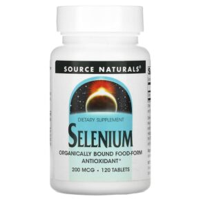 Source Naturals Selenium 200 mcg 120 viên 021078008118